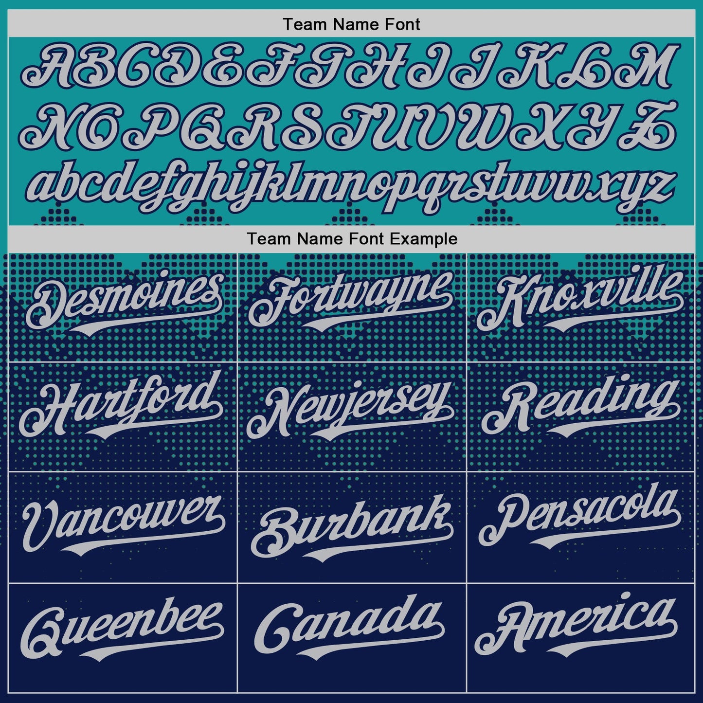 Custom Teal Gray-Navy 3D Pattern Design Gradient Square Shapes Authentic Baseball Jersey view 4