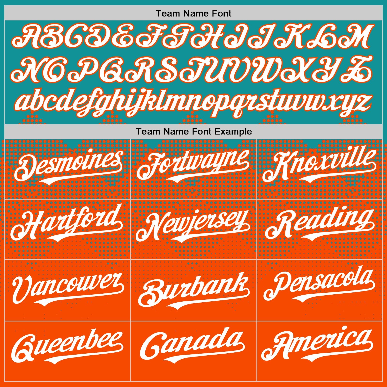 Custom Teal White-Orange 3D Pattern Design Gradient Square Shapes Authentic Baseball Jersey view 4