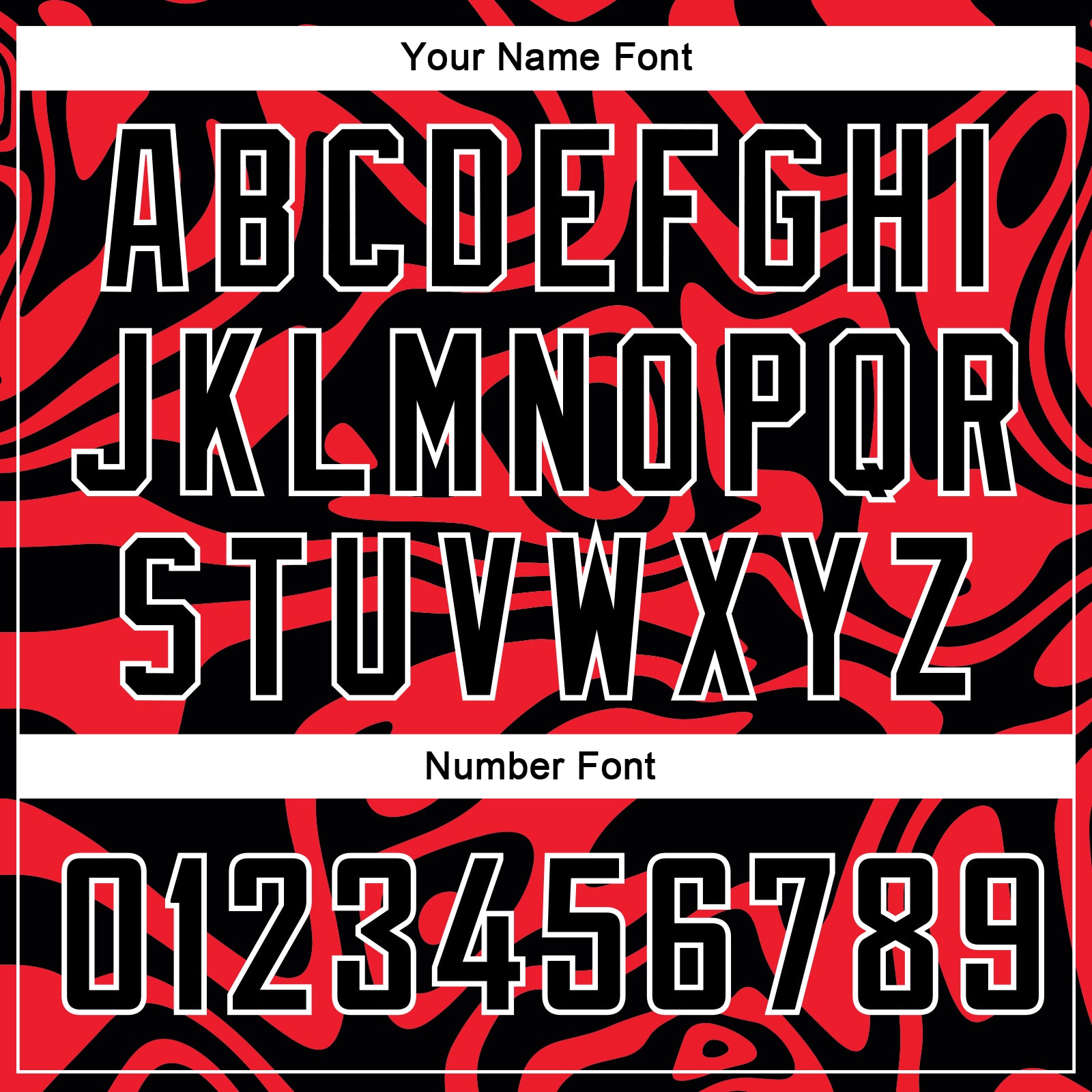 Custom Red Black-White 3D Pattern Design Abstract Psychedelic Liquid Wave Authentic Basketball Jersey view 4