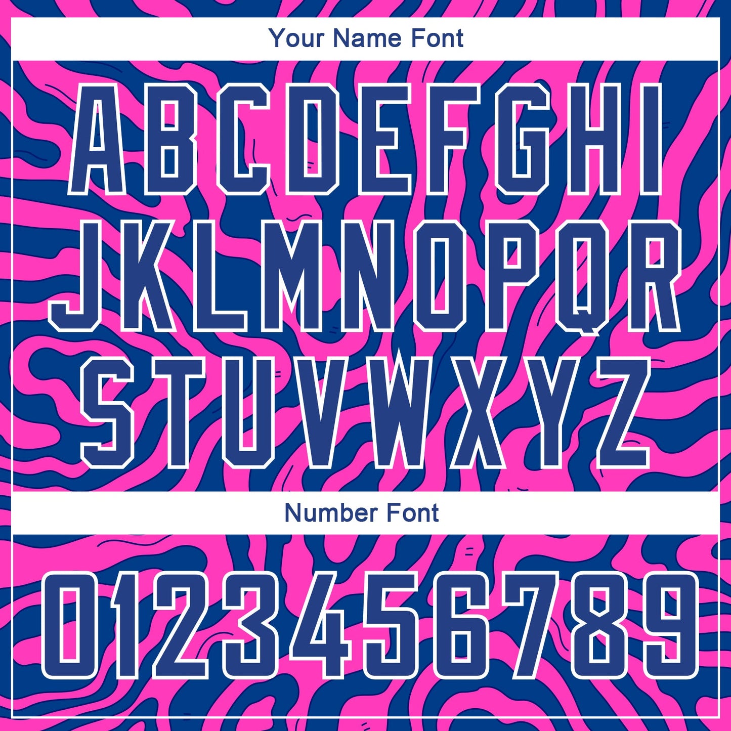 Custom Deep Pink Royal-White 3D Pattern Design Abstract Psychedelic Liquid Wave Authentic Basketball Jersey view 4