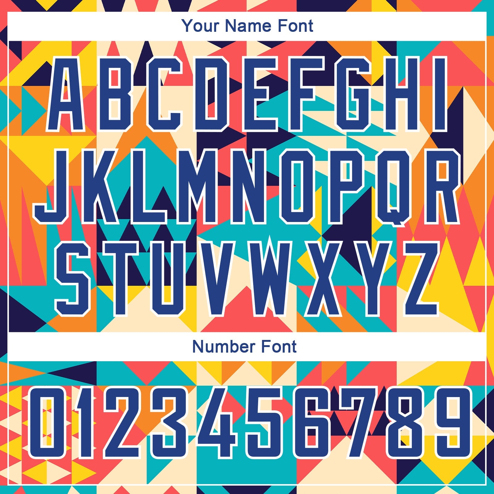 Custom Aqua Royal-White 3D Pattern Design Geometric Shapes Authentic Basketball Jersey view 4