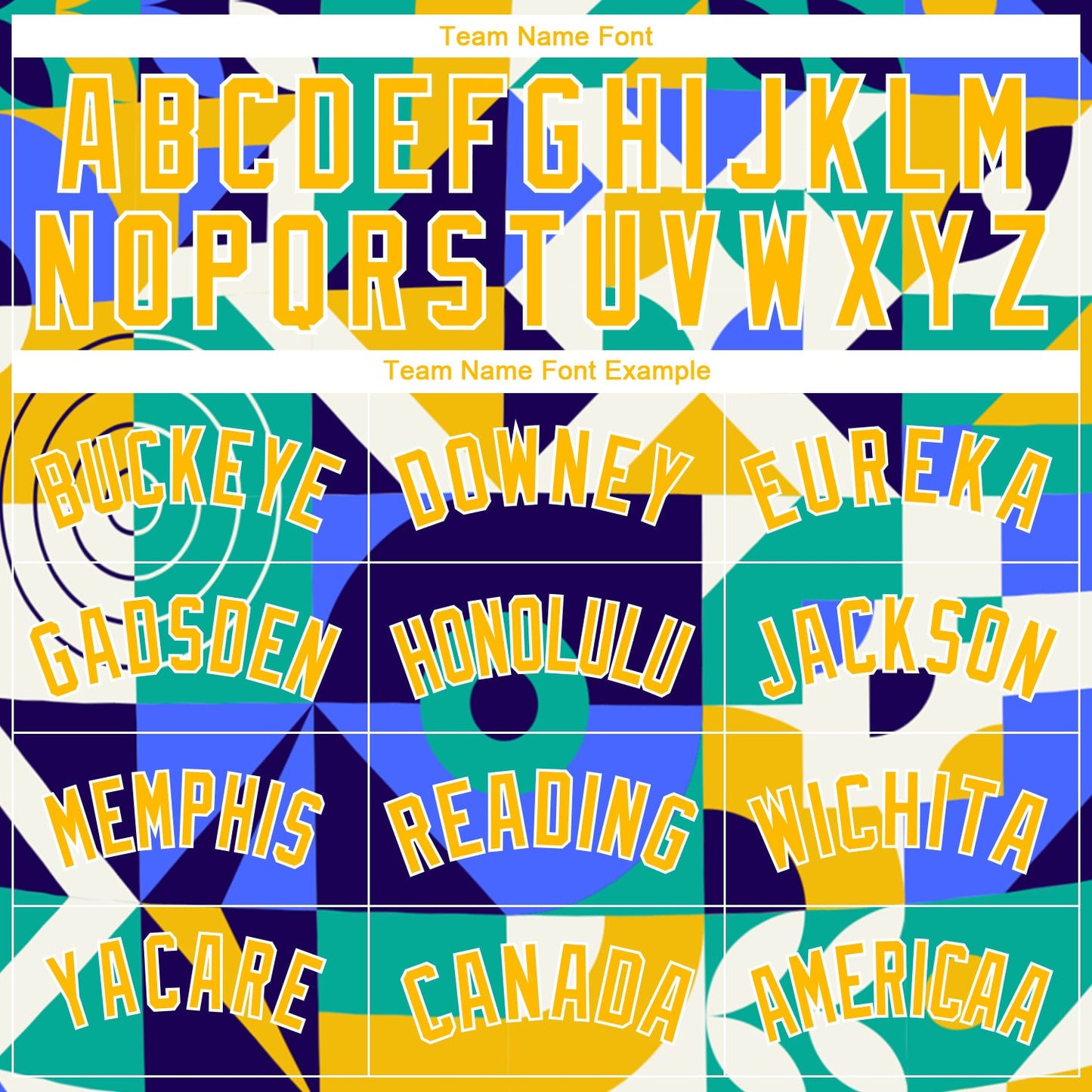 Custom Royal Gold-White 3D Pattern Design Abstract Geometric Shapes Authentic Basketball Jersey view 3