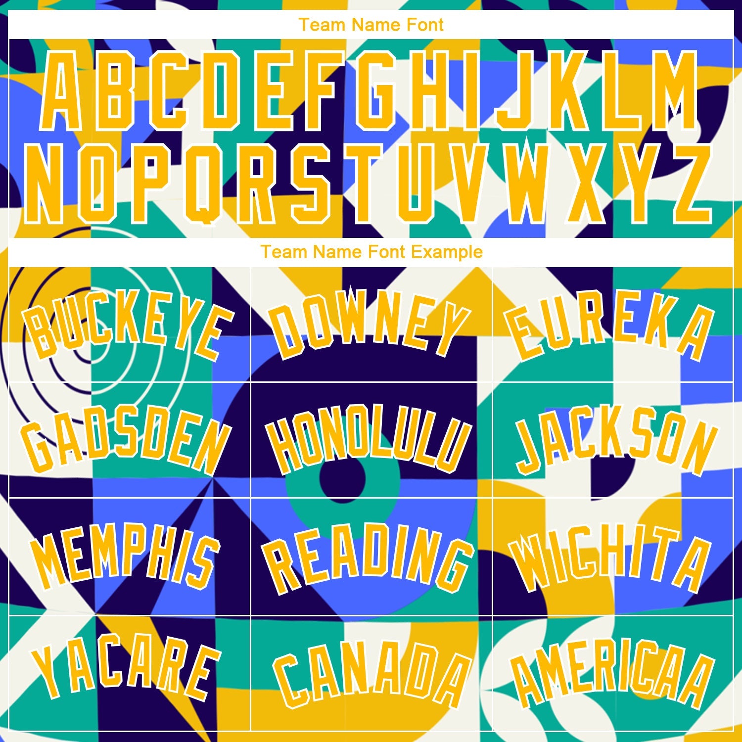 Custom Royal Gold-White 3D Pattern Design Abstract Geometric Shapes Authentic Basketball Jersey view 3