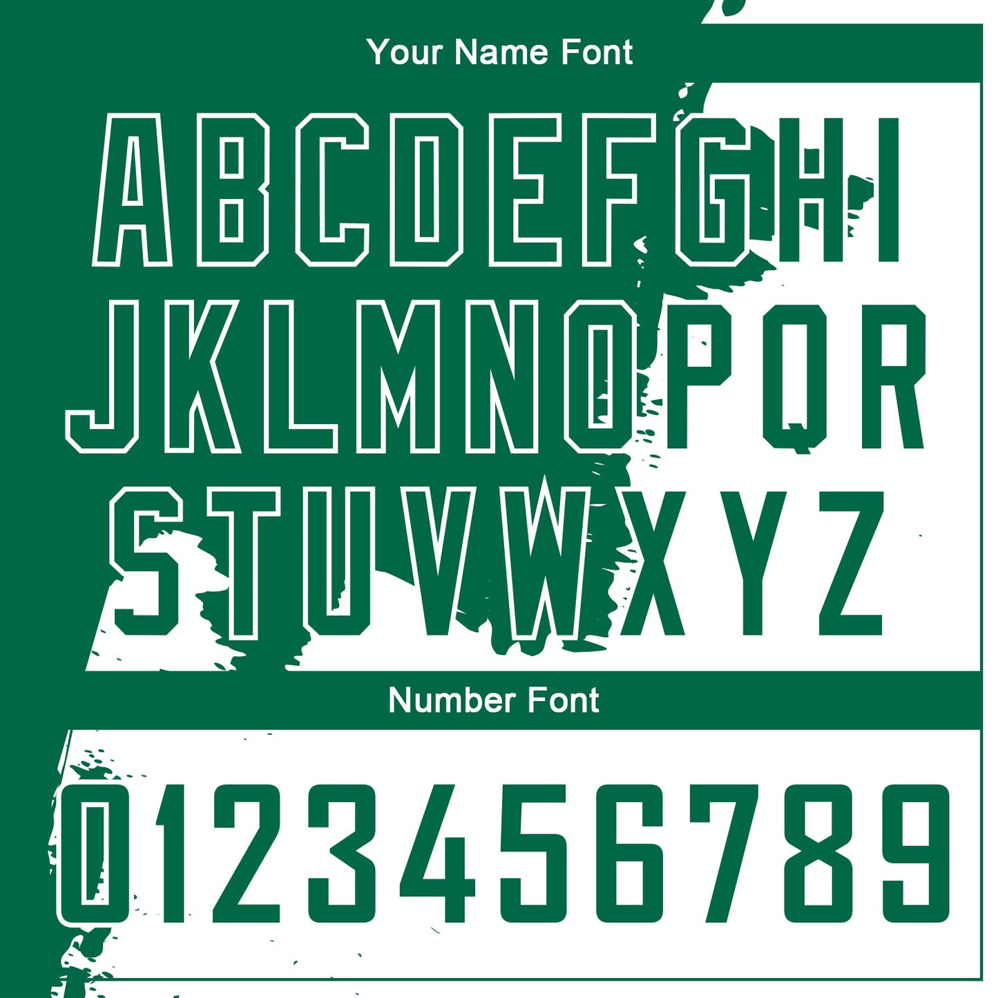 Custom Kelly Green White 3D Pattern Design Abstract Grunge Halftone Art Authentic Basketball Jersey view 4