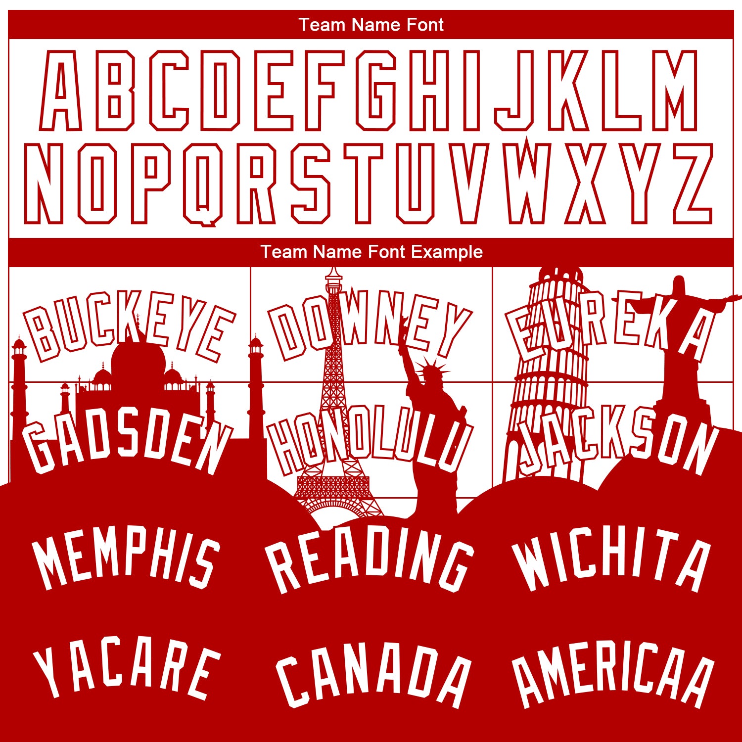 Custom White Red Holiday Travel Monuments Silhouette Authentic City Edition Basketball Jersey view 3