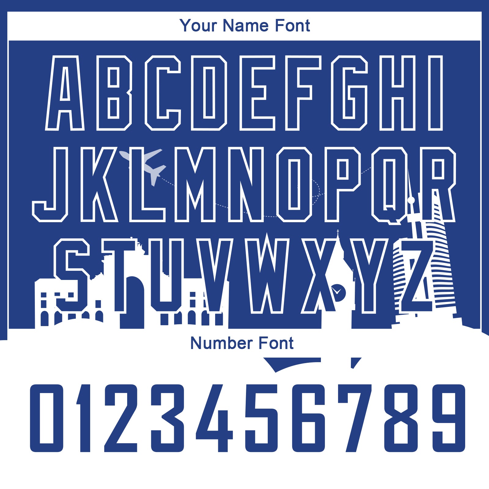 Custom Royal White Holiday Travel Monuments Silhouette Authentic City Edition Basketball Jersey view 4