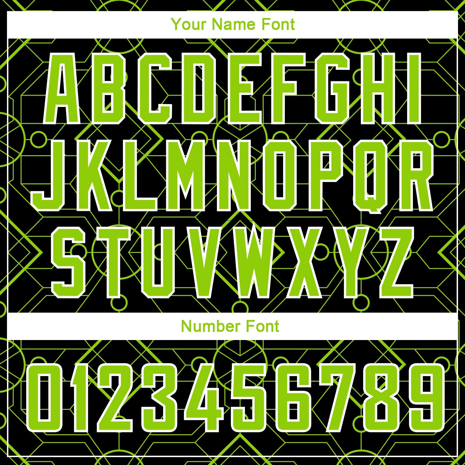 Custom Black Neon Green-White Geometric Shapes Authentic City Edition Basketball Jersey view 4