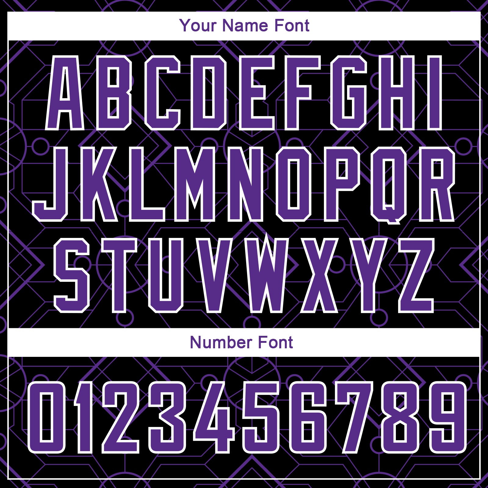 Custom Black Purple-White Geometric Shapes Authentic City Edition Basketball Jersey view 4