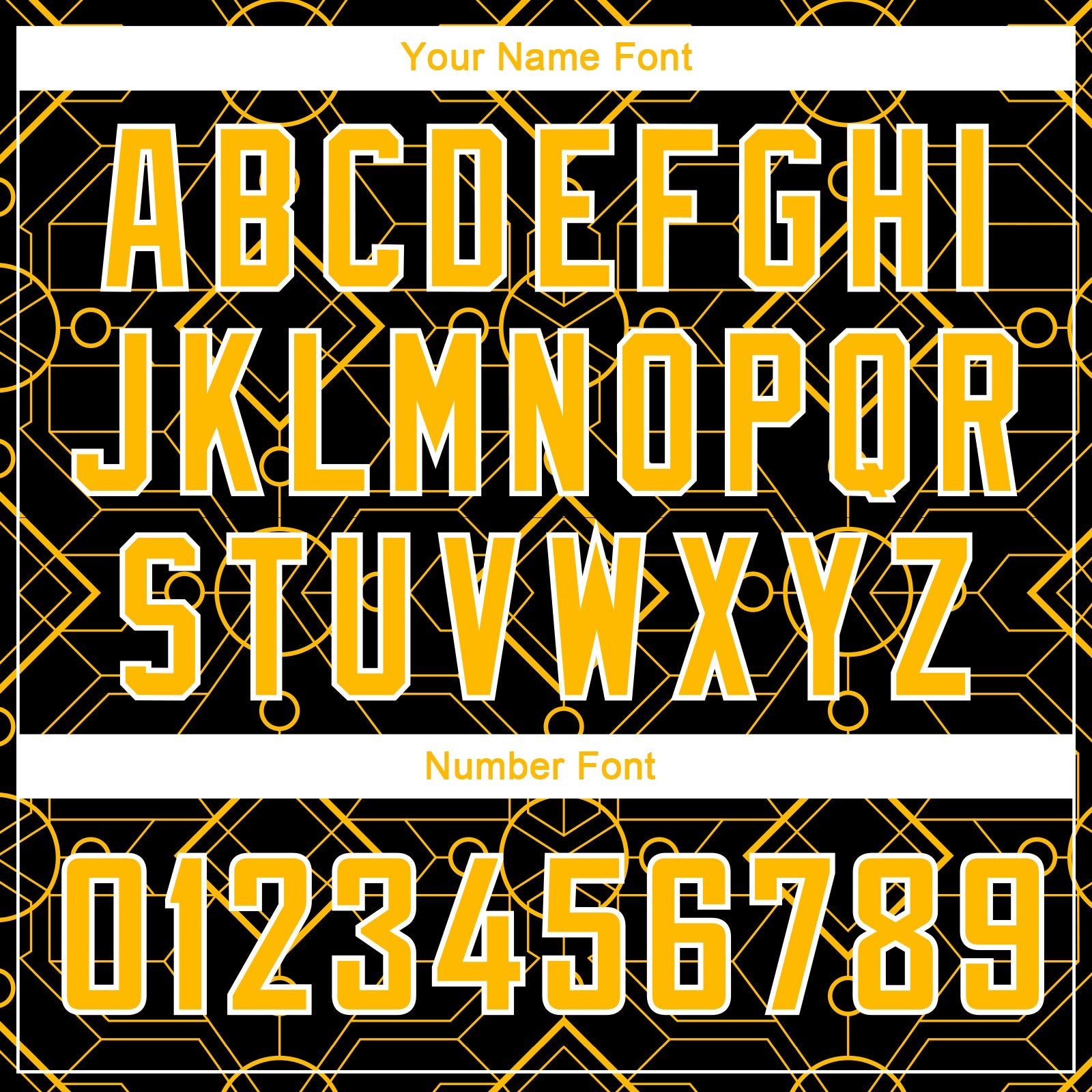 Custom Black Gold-White Geometric Shapes Authentic City Edition Basketball Jersey view 4