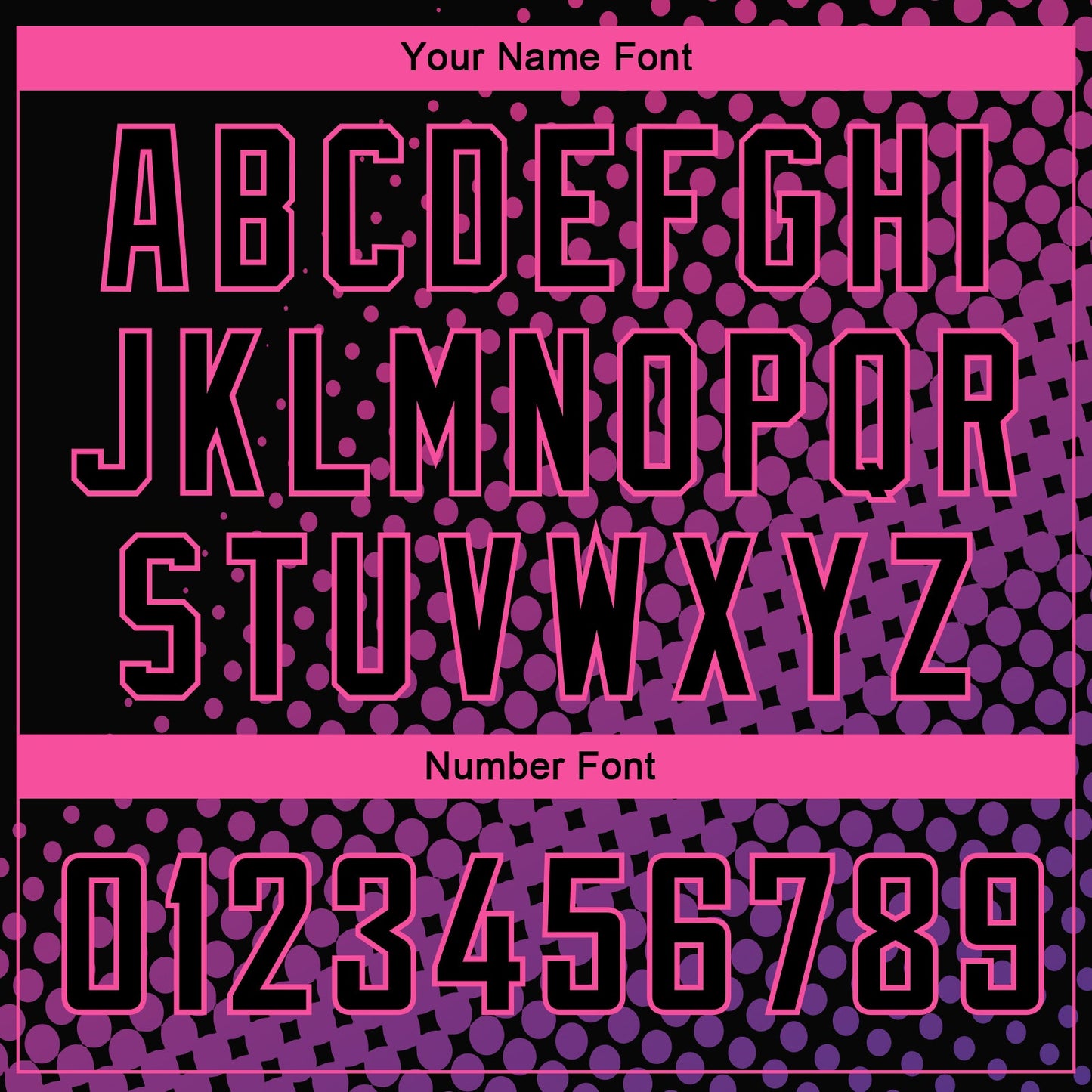 Custom Black Pink-Purple Halftone Authentic City Edition Basketball Jersey view 4
