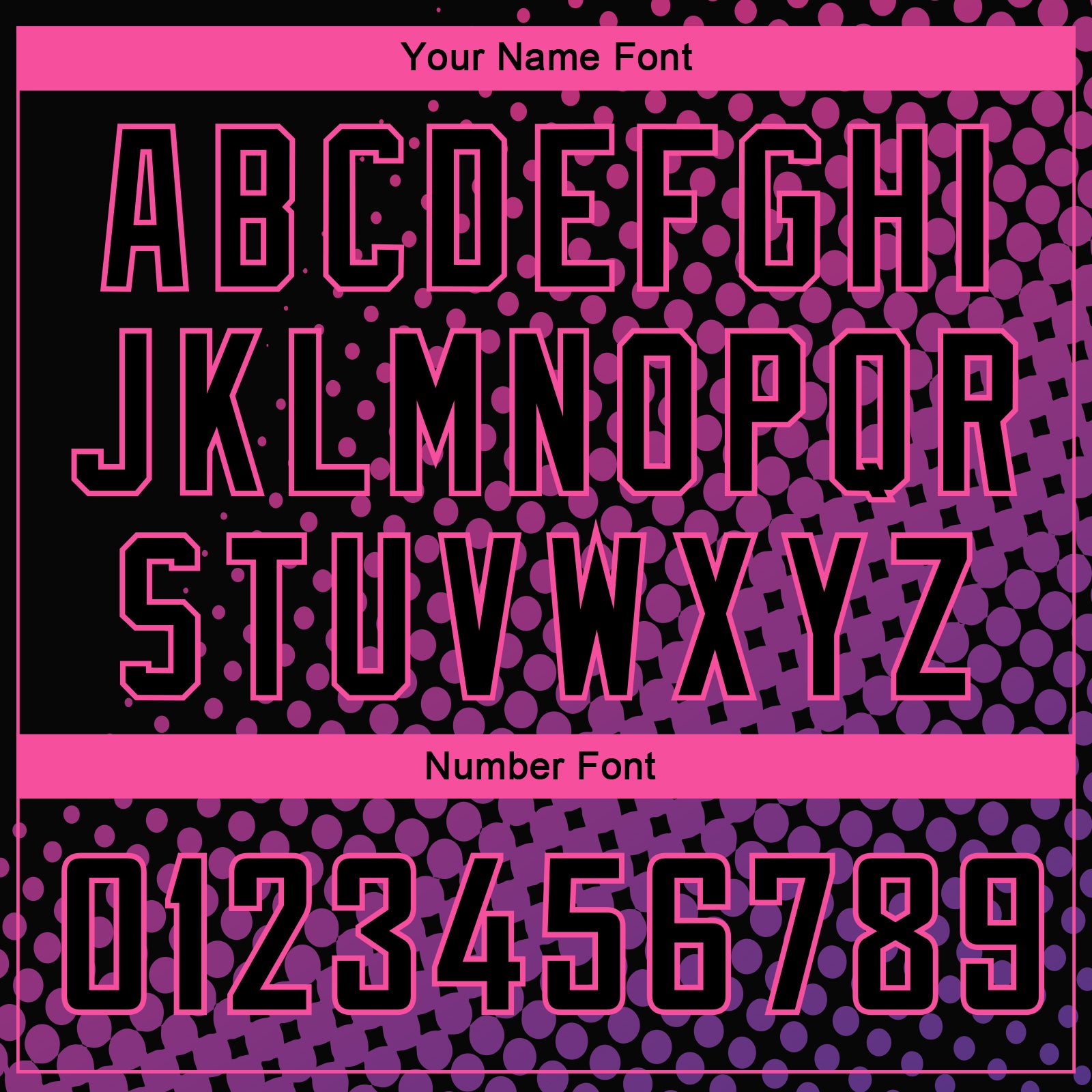 Custom Black Pink-Purple Halftone Authentic City Edition Basketball Jersey view 4