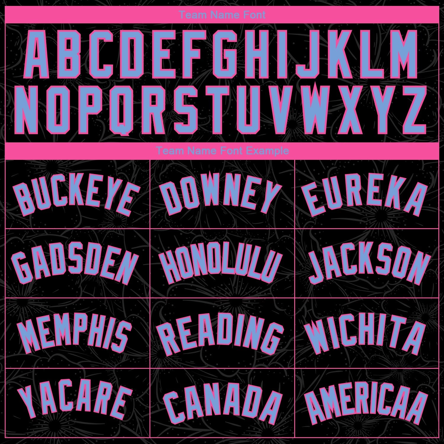 Custom Black Light Blue-Pink Flowers Authentic City Edition Basketball Jersey view 3
