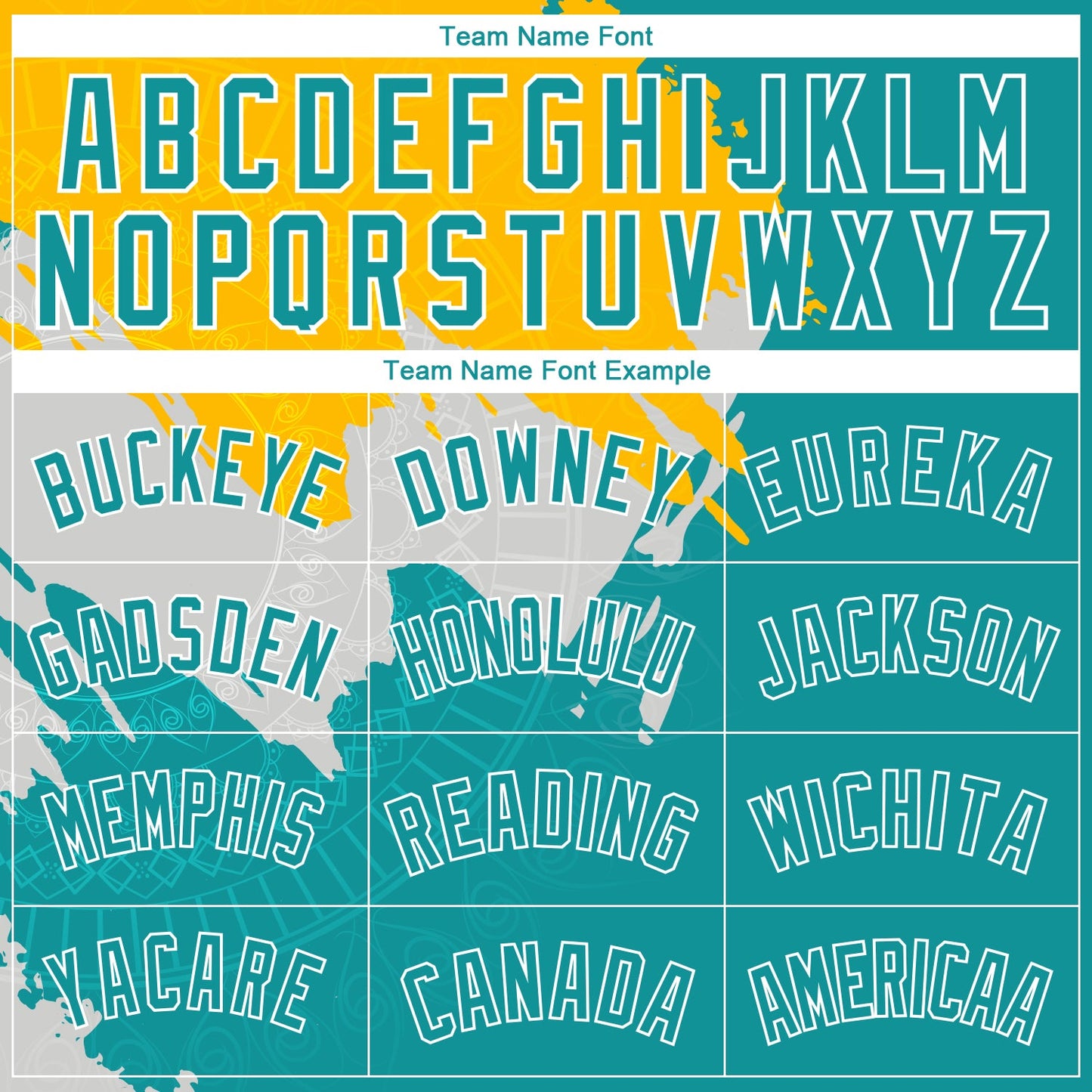 Custom Gold Aqua-White 3D Pattern Design Religion Authentic Basketball Jersey view 3