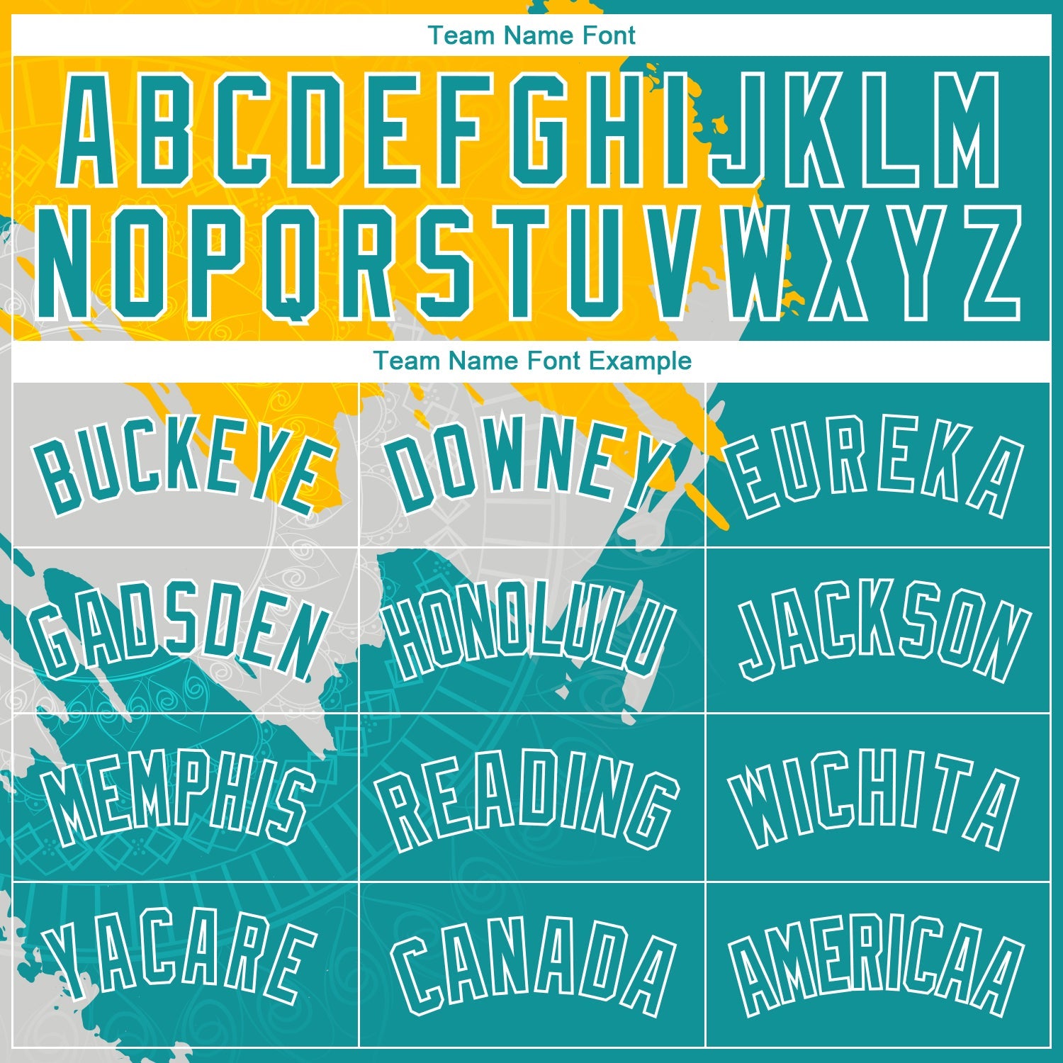 Custom Gold Aqua-White 3D Pattern Design Religion Authentic Basketball Jersey view 3