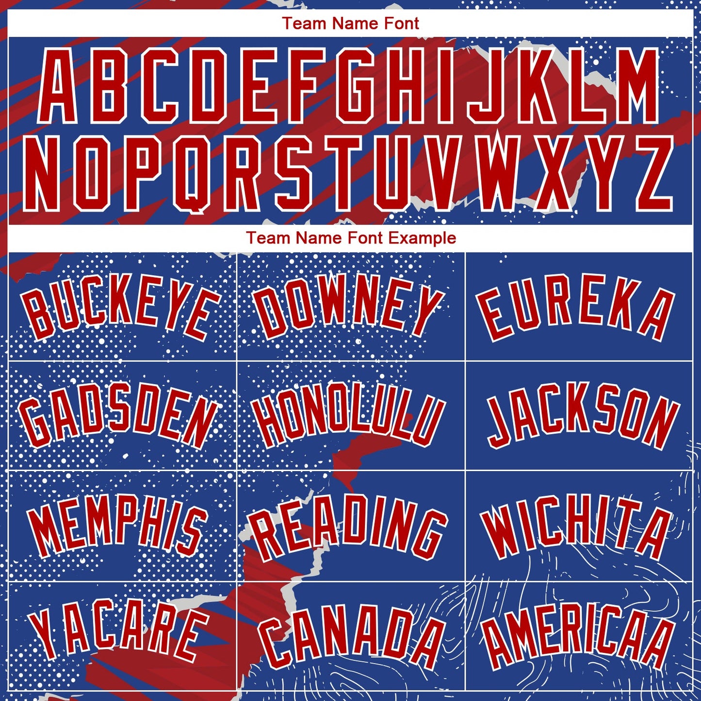 Custom Royal Red-White 3D Pattern Design Torn Paper Style Authentic Basketball Jersey view 3