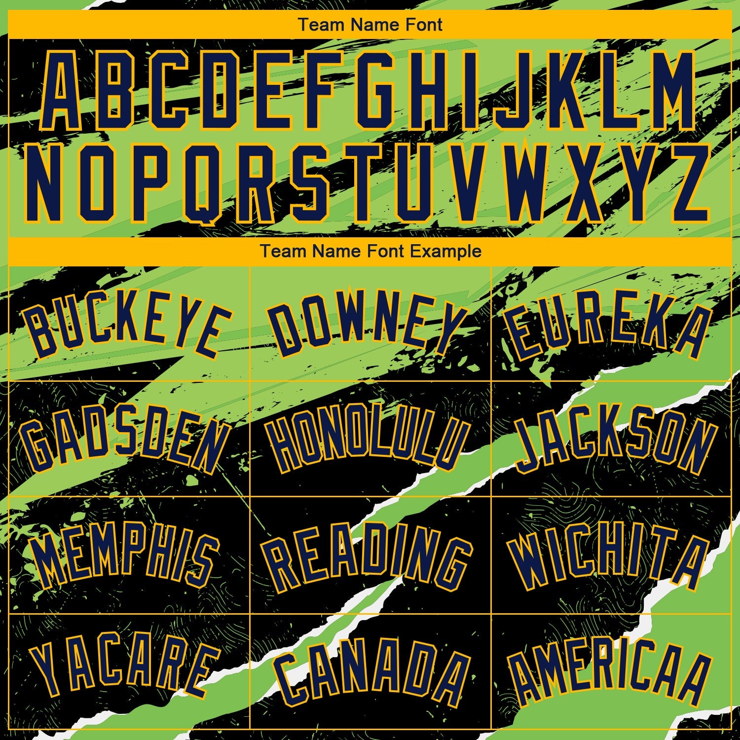 Custom Navy Neon Green-Gold 3D Pattern Design Torn Paper Style Authentic Basketball Jersey view 3