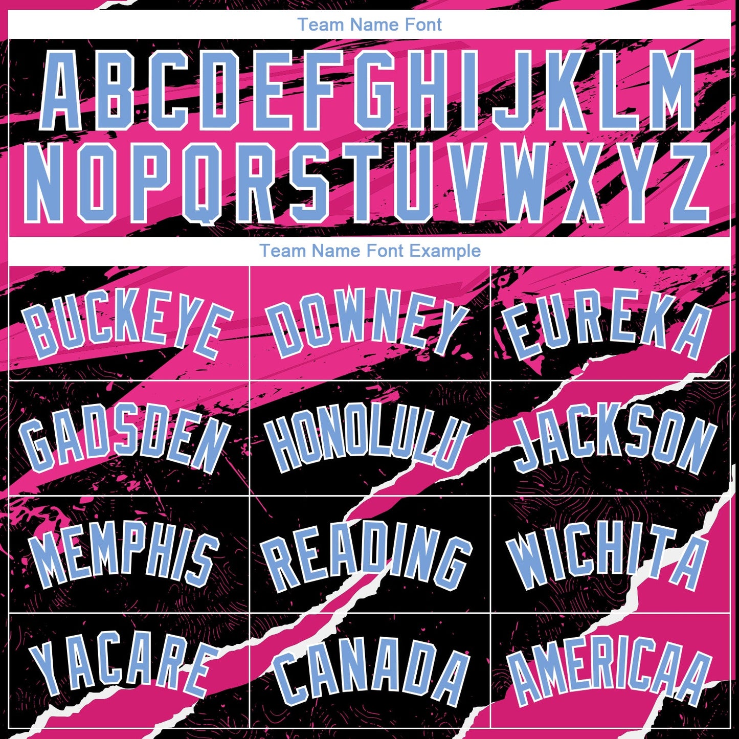 Custom Black Light Blue-Pink 3D Pattern Design Torn Paper Style Authentic Basketball Jersey view 3