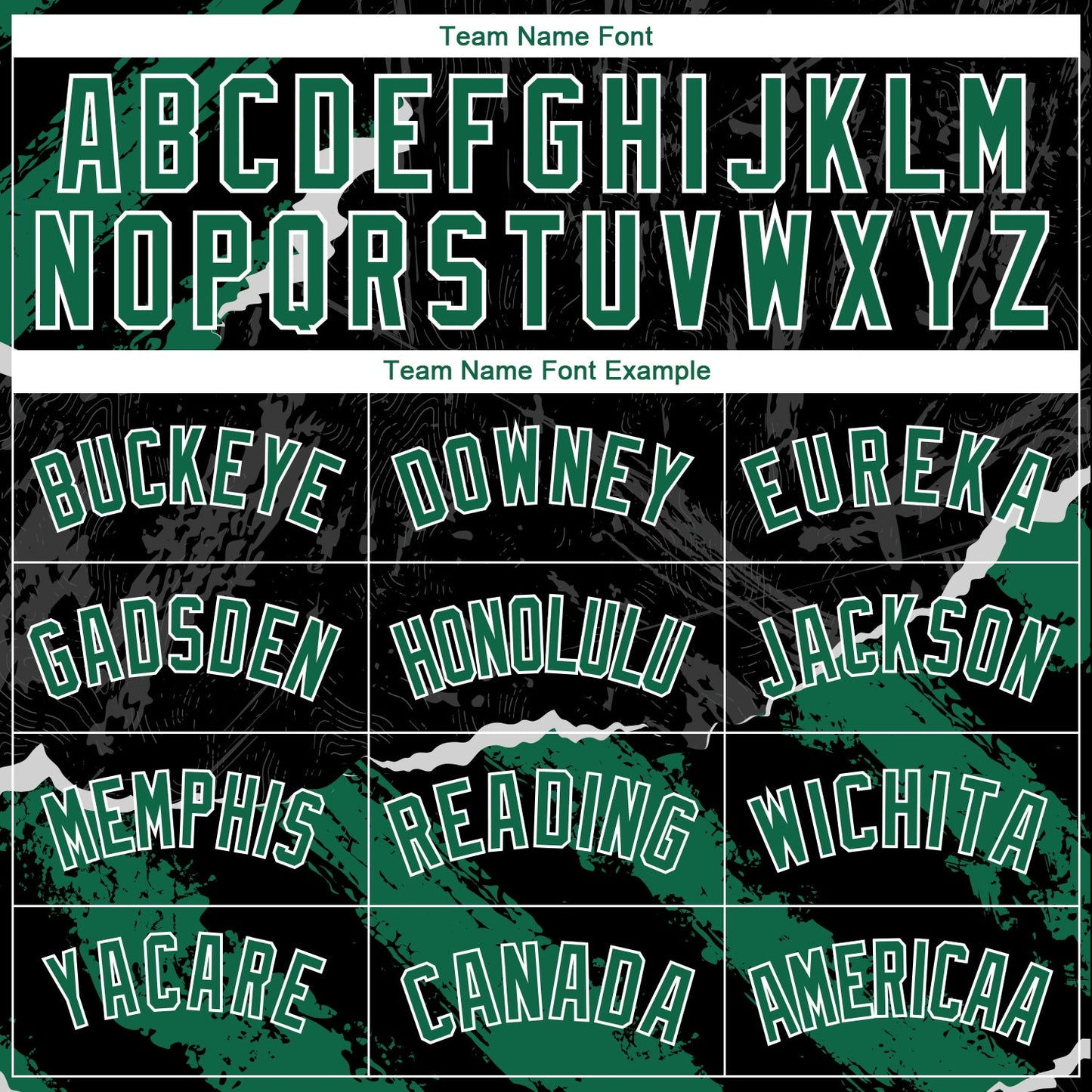 Custom Black Kelly Green-White 3D Pattern Design Torn Paper Style Authentic Basketball Jersey view 3