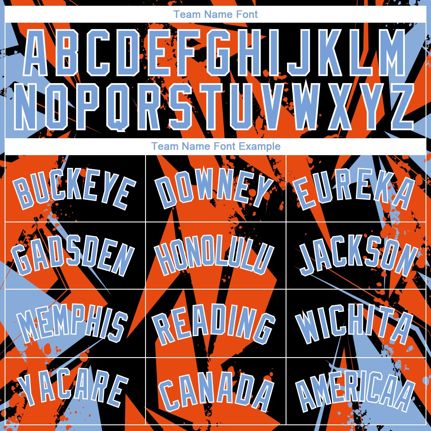 Custom Black Light Blue-Orange 3D Pattern Design Geometric Shapes Authentic Basketball Jersey view 3