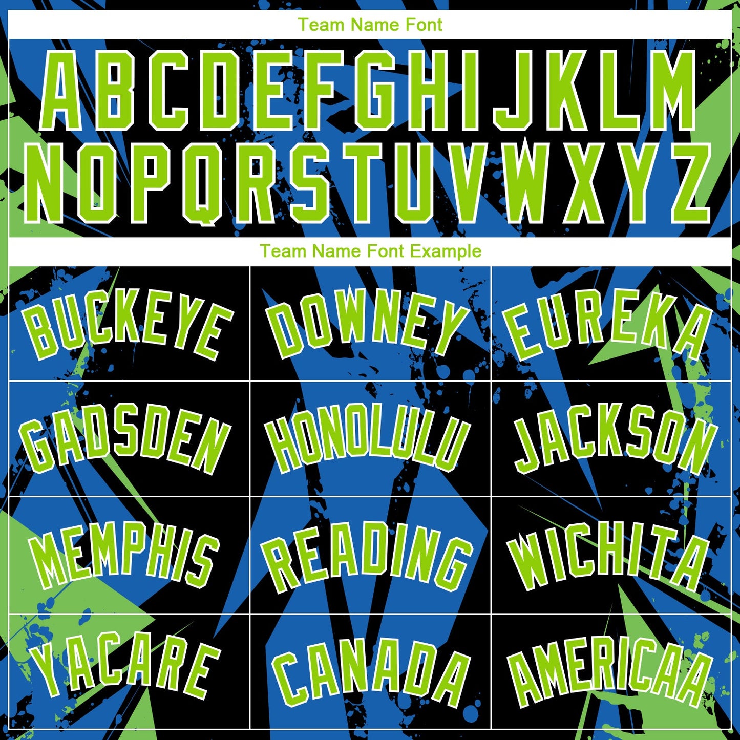 Custom Black Neon Green-Blue 3D Pattern Design Geometric Shapes Authentic Basketball Jersey view 3