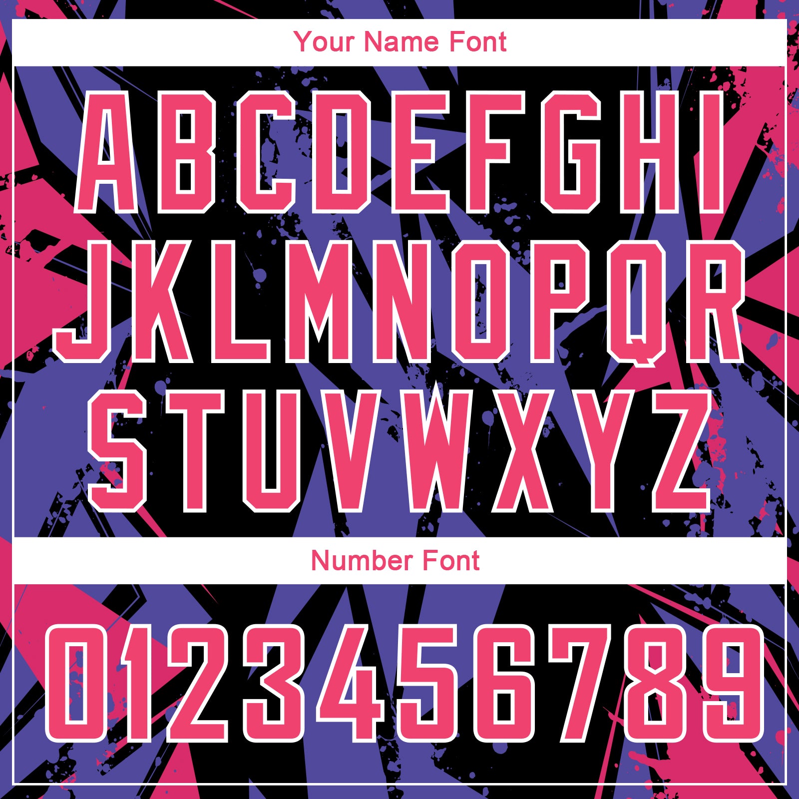 Custom Black Pink-Purple 3D Pattern Design Geometric Shapes Authentic Basketball Jersey view 4