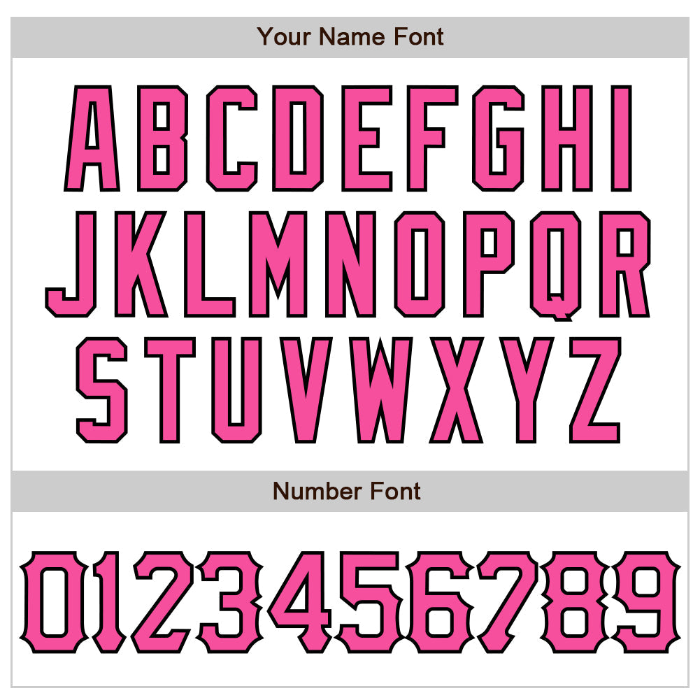 Custom White Pink-Black 3D Pattern Design Abstract Splash Authentic Baseball Jersey view 5