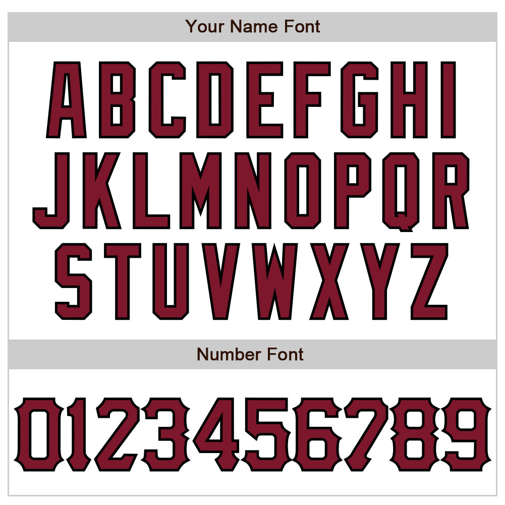 Custom White Crimson-Black 3D Pattern Design Abstract Splash Authentic Baseball Jersey view 5