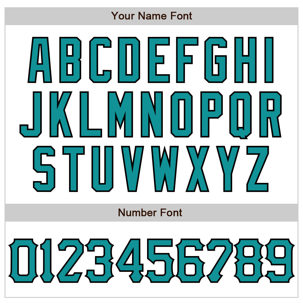 Custom White Teal-Black 3D Pattern Design Abstract Splash Authentic Baseball Jersey view 5