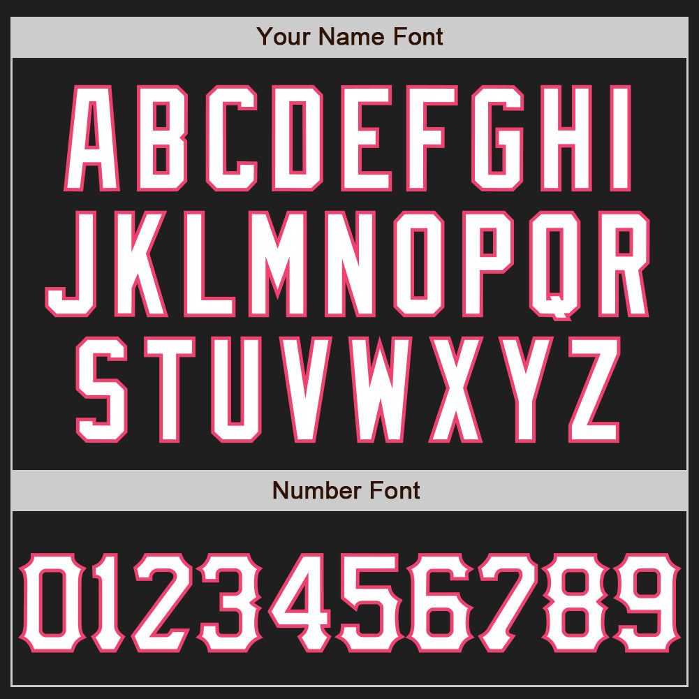 Custom Graffiti Pattern Black Aqua-Neon Pink 3D Scratch Authentic Baseball Jersey view 5