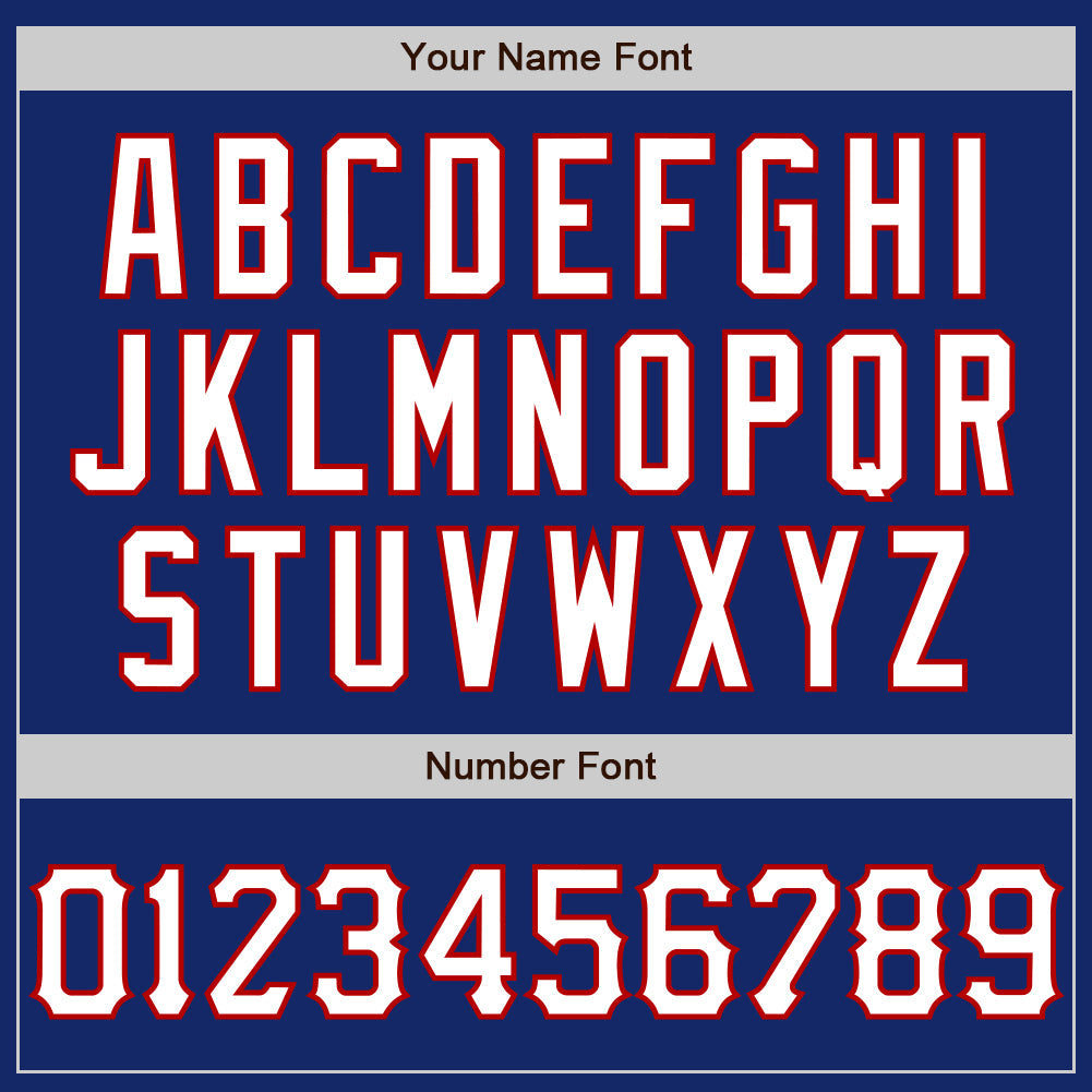 Custom Graffiti Pattern Royal Light Blue-Red 3D Scratch Authentic Baseball Jersey view 5