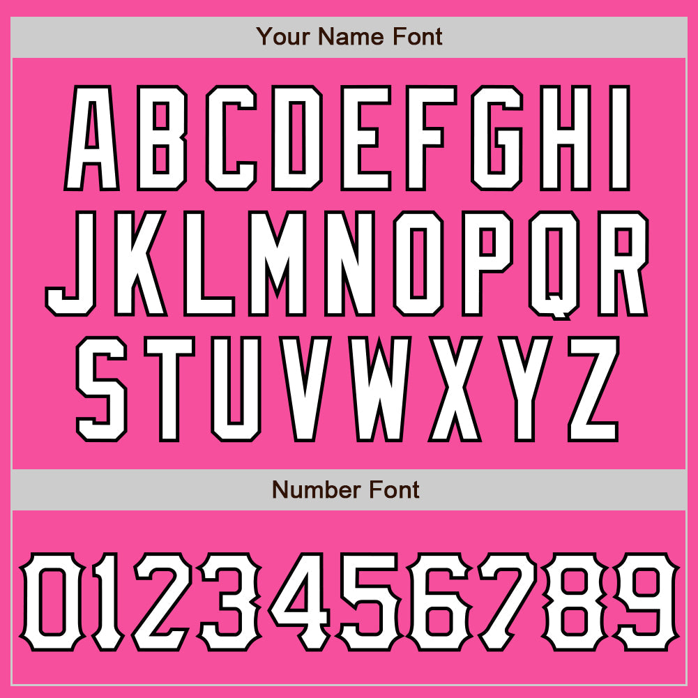 Custom Graffiti Pattern Pink Light Blue-Black 3D Scratch Authentic Baseball Jersey view 5
