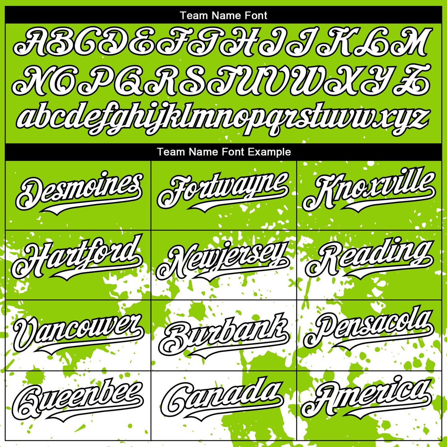 Custom Neon Green White-Black 3D Pattern Design Abstract Splash Grunge Art Authentic Baseball Jersey view 4