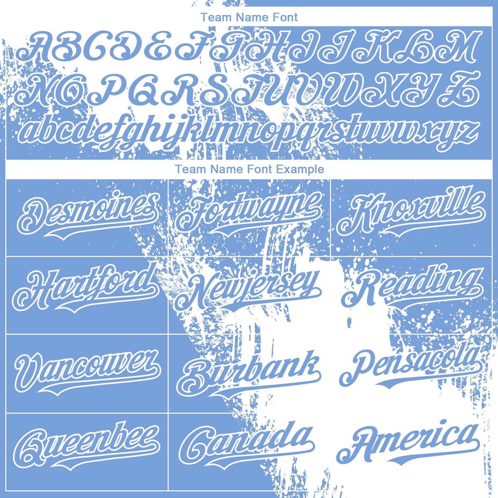 Custom Light Blue White 3D Pattern Design Abstract Brush Stroke Authentic Baseball Jersey view 4