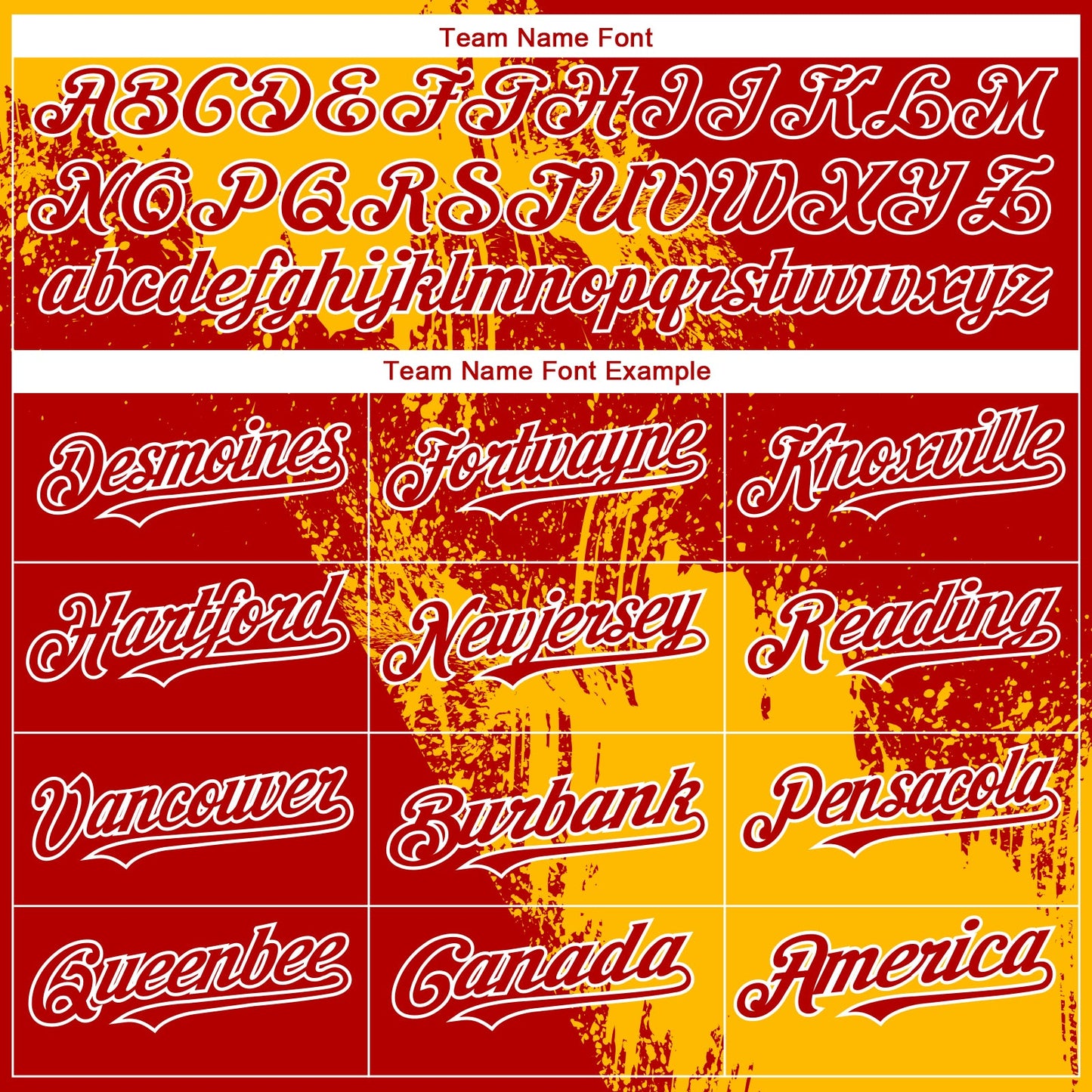 Custom Red Gold-White 3D Pattern Design Abstract Brush Stroke Authentic Baseball Jersey view 4