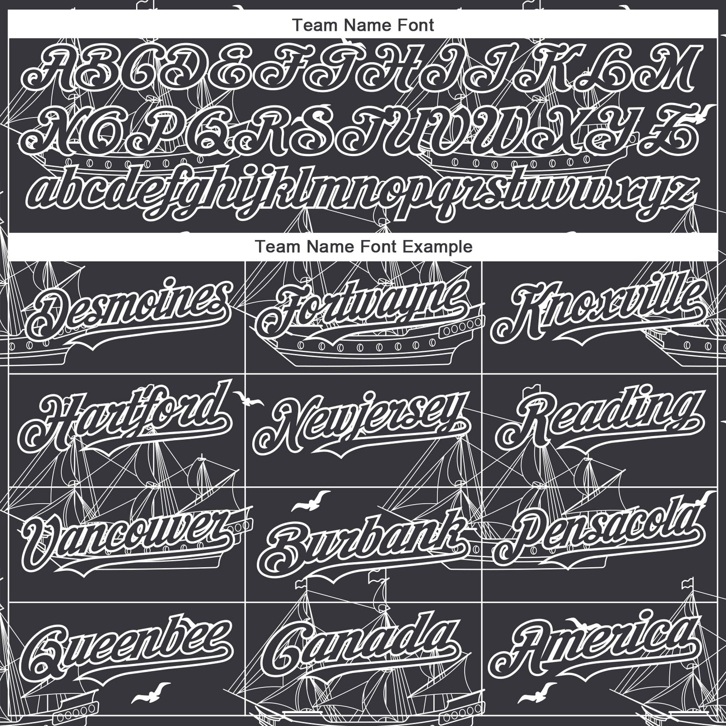 Custom Steel Gray White 3D Pattern Design Ship Frigate With Seagulls Authentic Baseball Jersey view 4