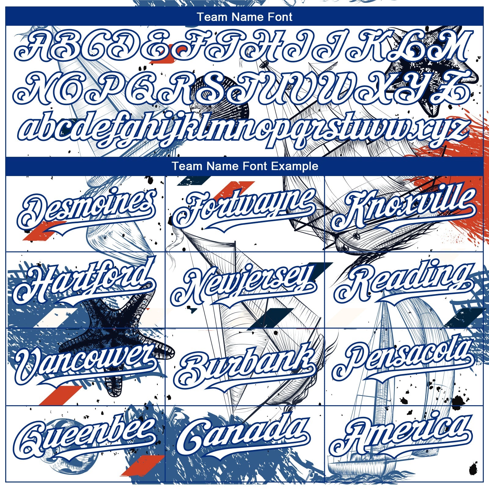 Custom White Royal 3D Pattern Design Sailing Boats Authentic Baseball Jersey view 4