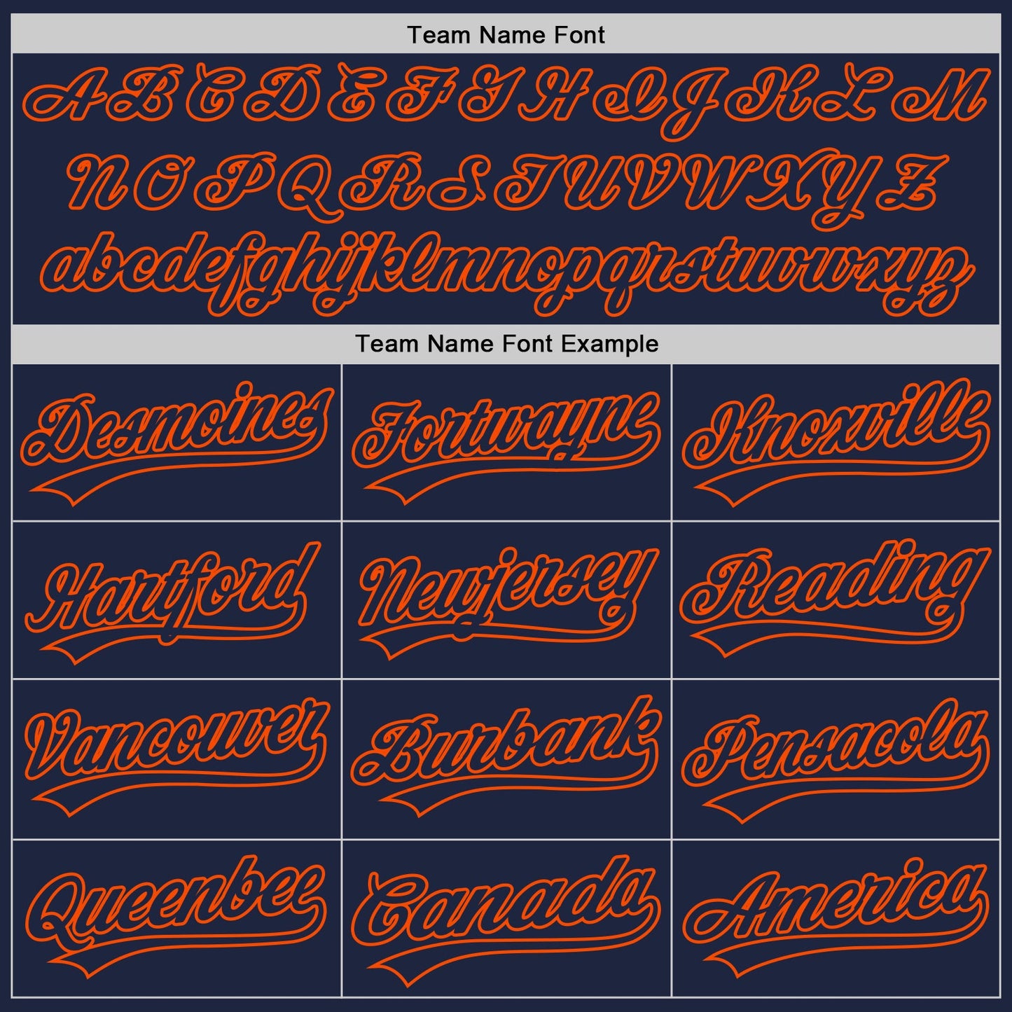 Custom Navy Orange 3D Pattern Design Abstract Network Authentic Baseball Jersey view 4