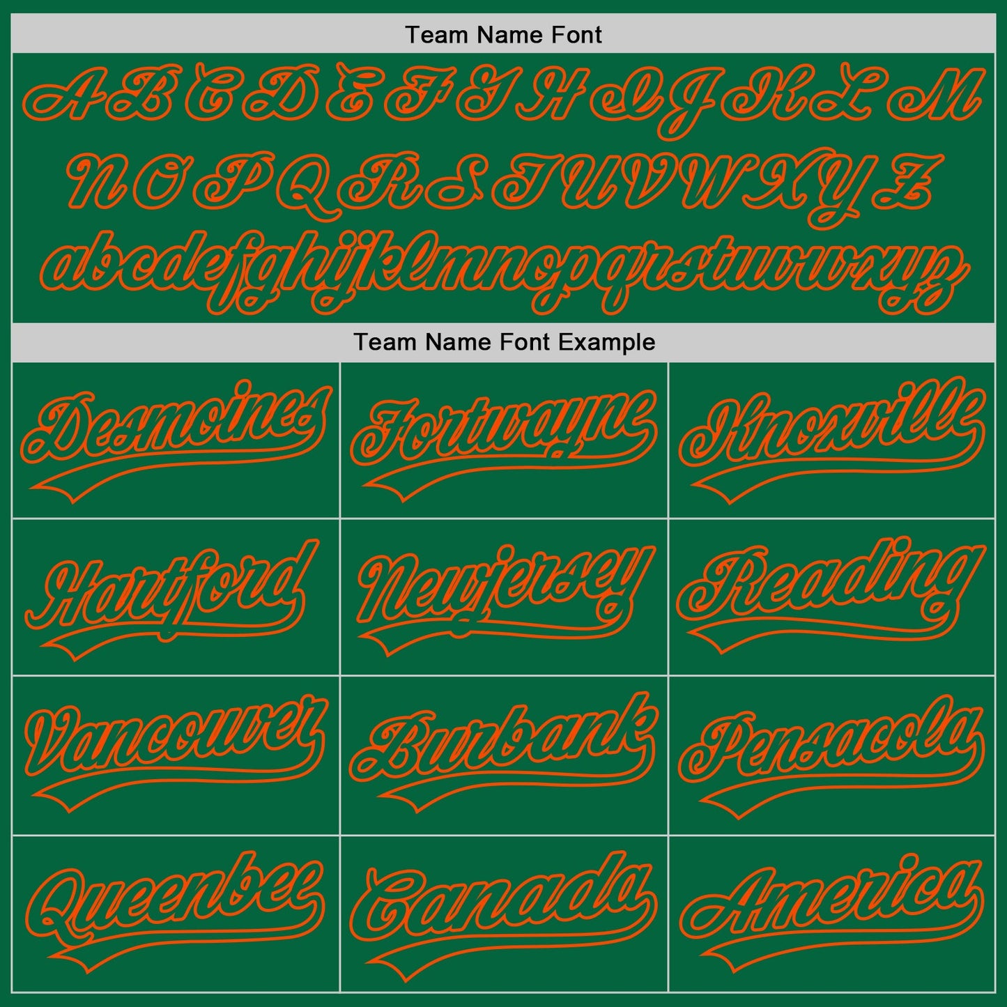 Custom Kelly Green Orange 3D Pattern Design Curve Lines Authentic Baseball Jersey view 4