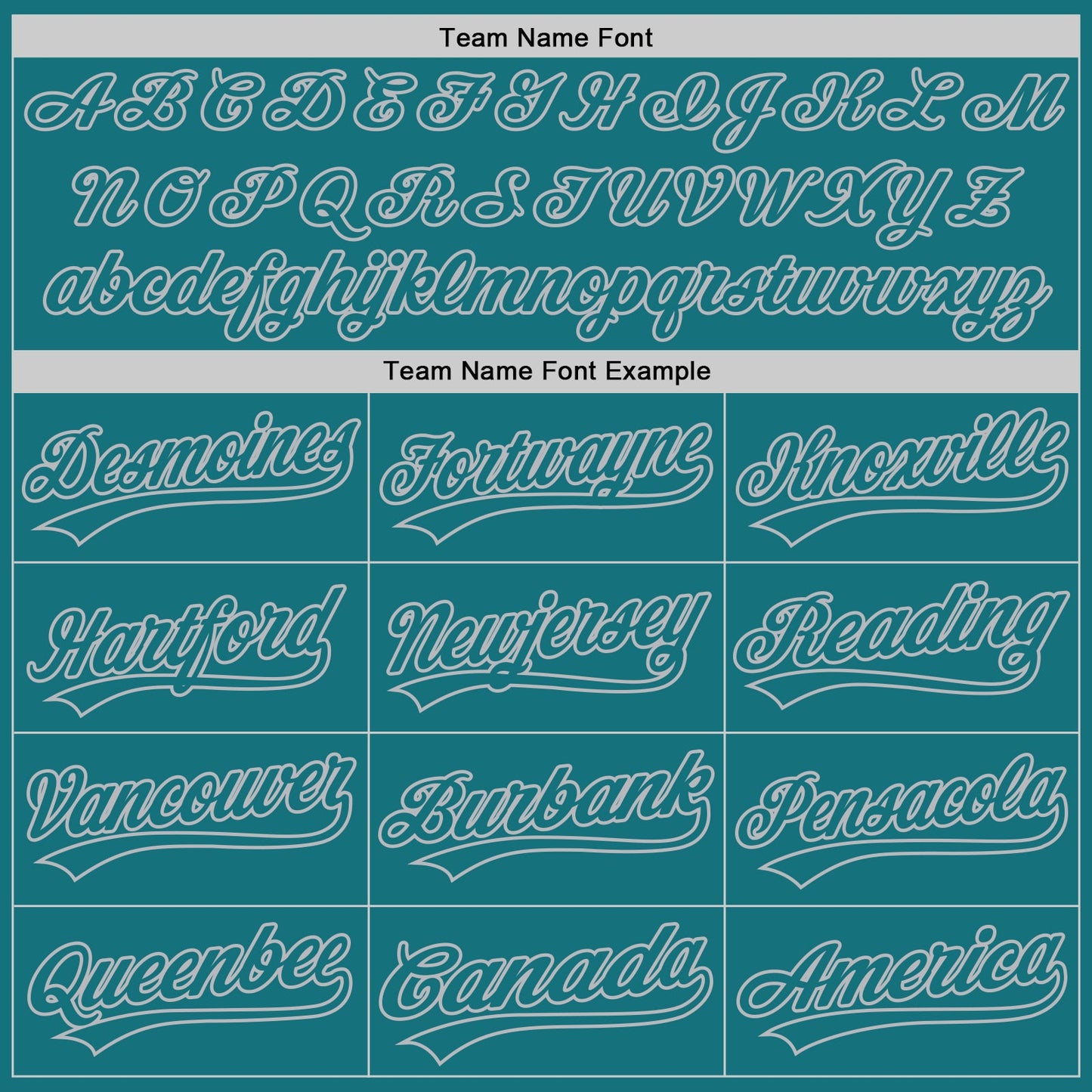Custom Teal Gray 3D Pattern Design Curve Lines Authentic Baseball Jersey view 4