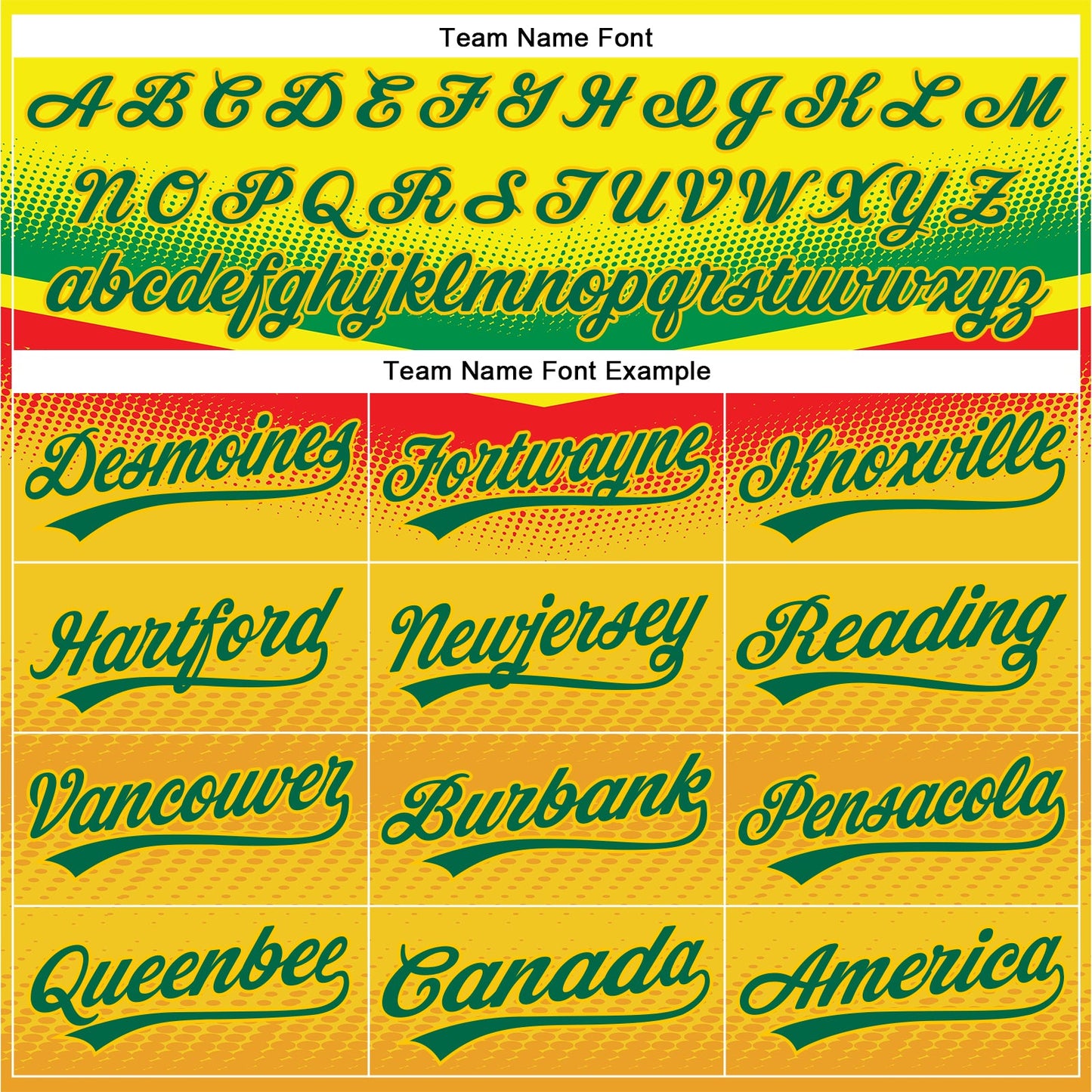 Custom Yellow Kelly Green 3D Pattern Design Abstract Vibe Dots Authentic Baseball Jersey view 4