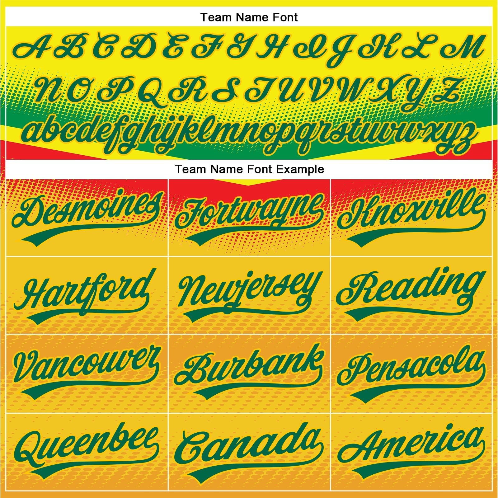 Custom Yellow Kelly Green 3D Pattern Design Abstract Vibe Dots Authentic Baseball Jersey view 4