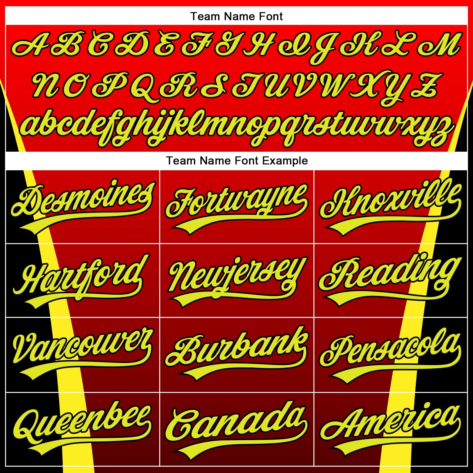 Custom Red Neon Yellow-Black 3D Pattern Design Side Stripes Authentic Baseball Jersey view 4