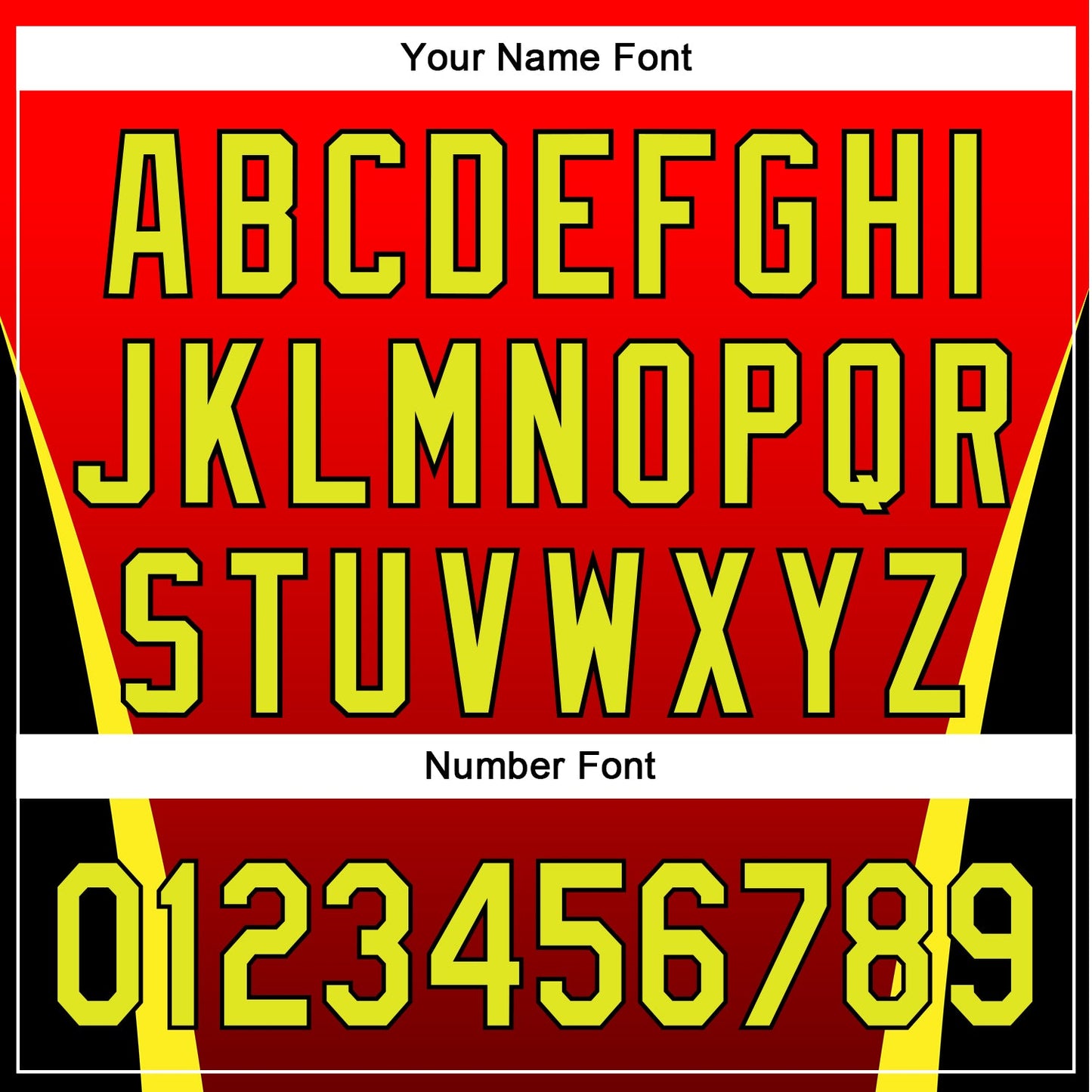 Custom Red Neon Yellow-Black 3D Pattern Design Side Stripes Authentic Baseball Jersey view 5