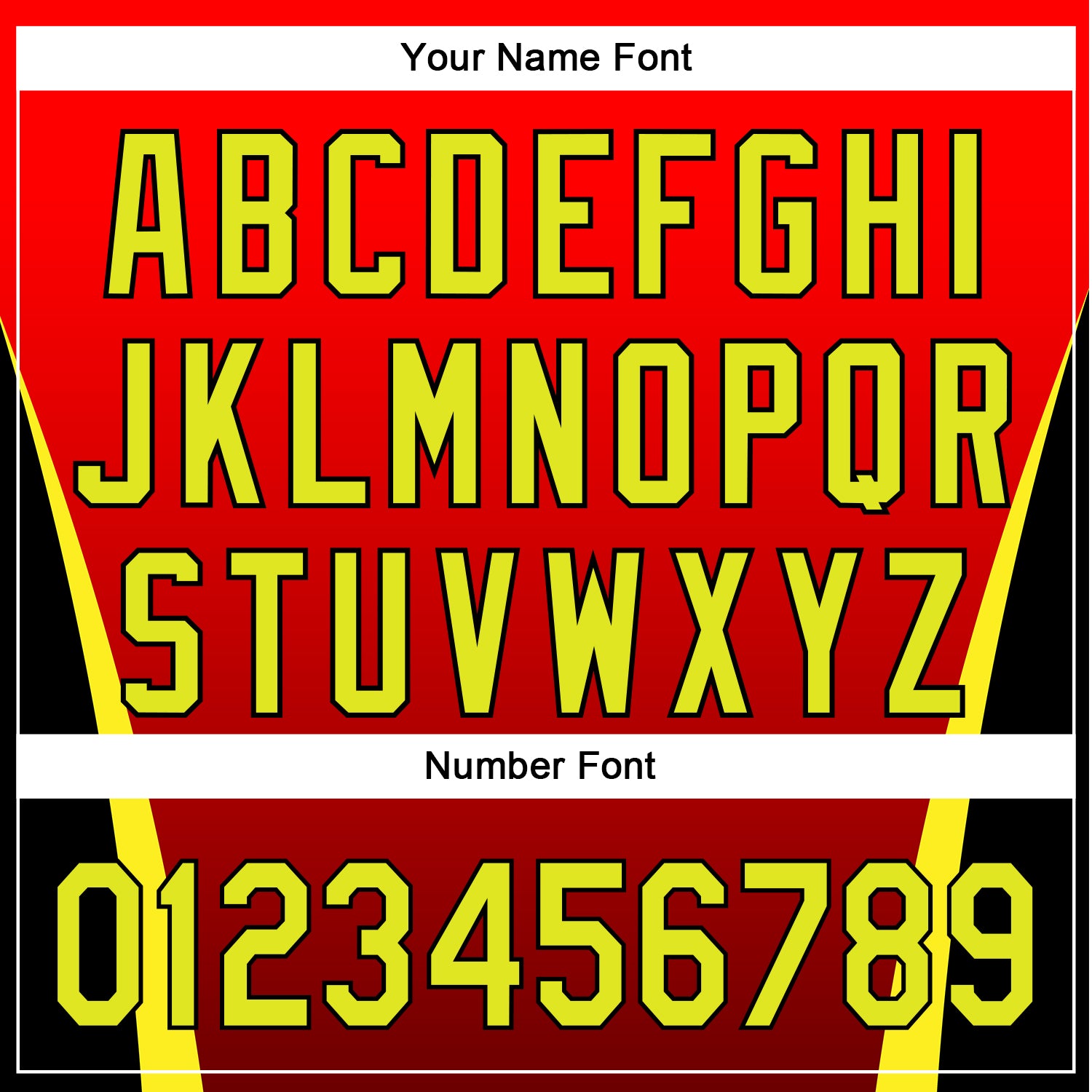 Custom Red Neon Yellow-Black 3D Pattern Design Side Stripes Authentic Baseball Jersey view 5