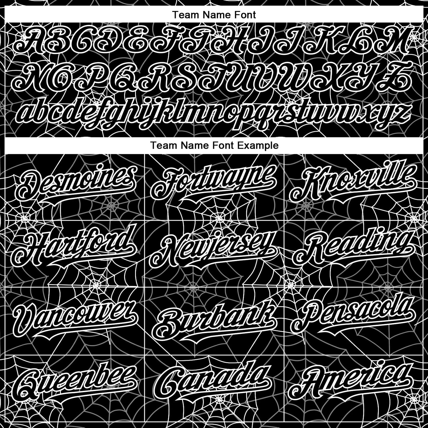 Custom Black White 3D Pattern Design Spider Web Authentic Baseball Jersey view 4
