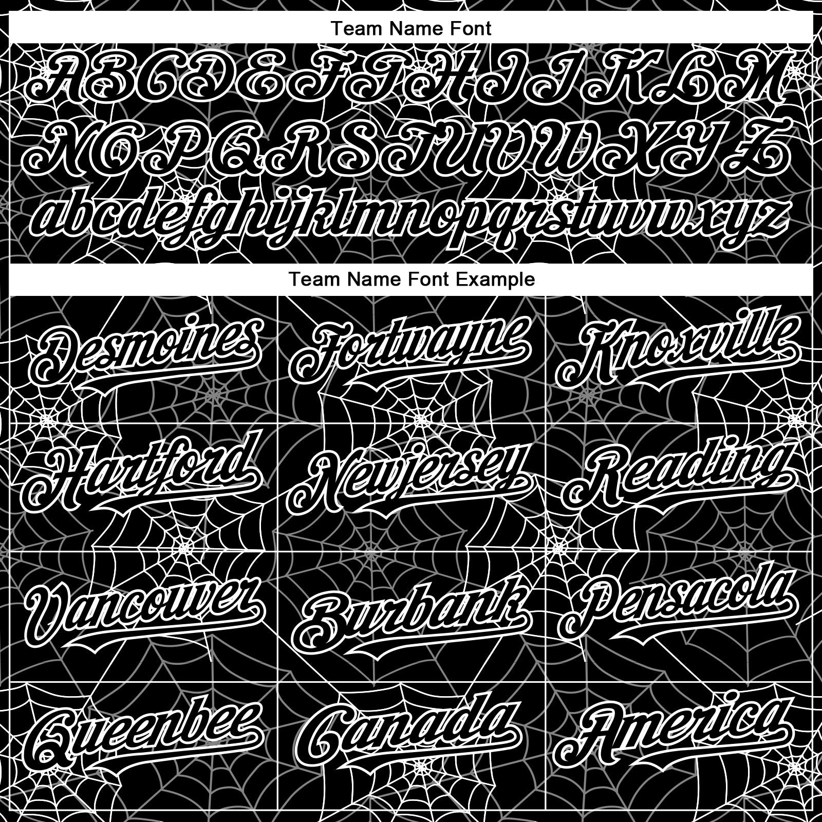 Custom Black White 3D Pattern Design Spider Web Authentic Baseball Jersey view 4