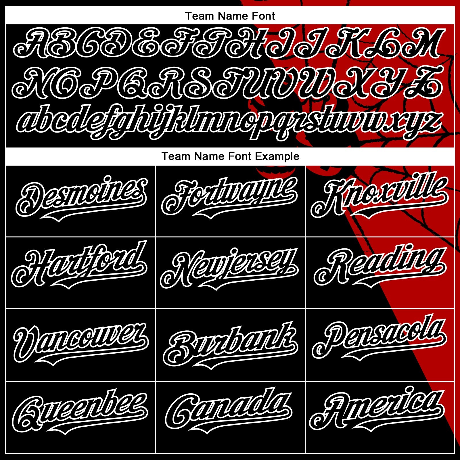 Custom Black Red-White 3D Pattern Design Spider Web Authentic Baseball Jersey view 4