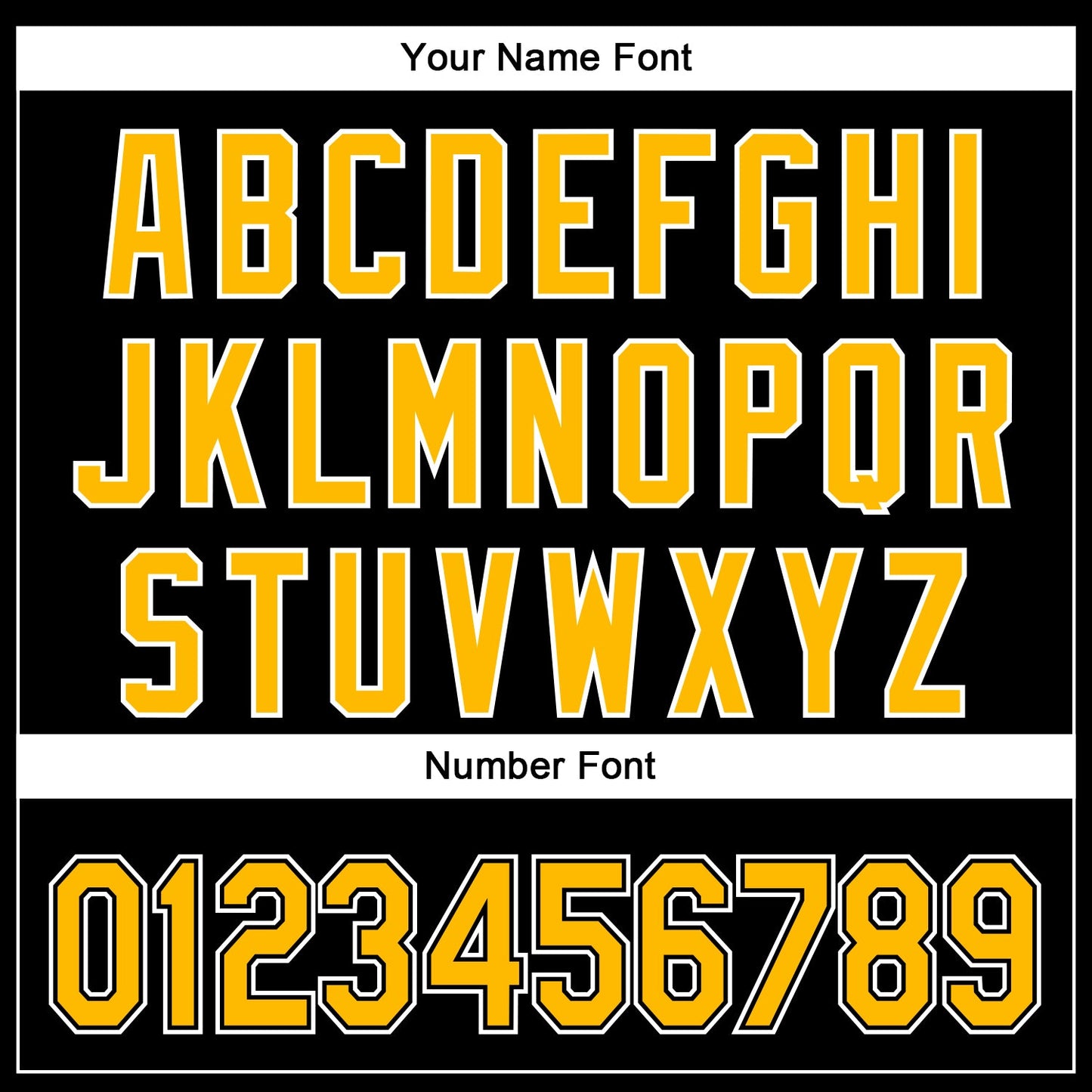 Custom Black Gold-White 3D Pattern Design Curve Solid Authentic Baseball Jersey view 5