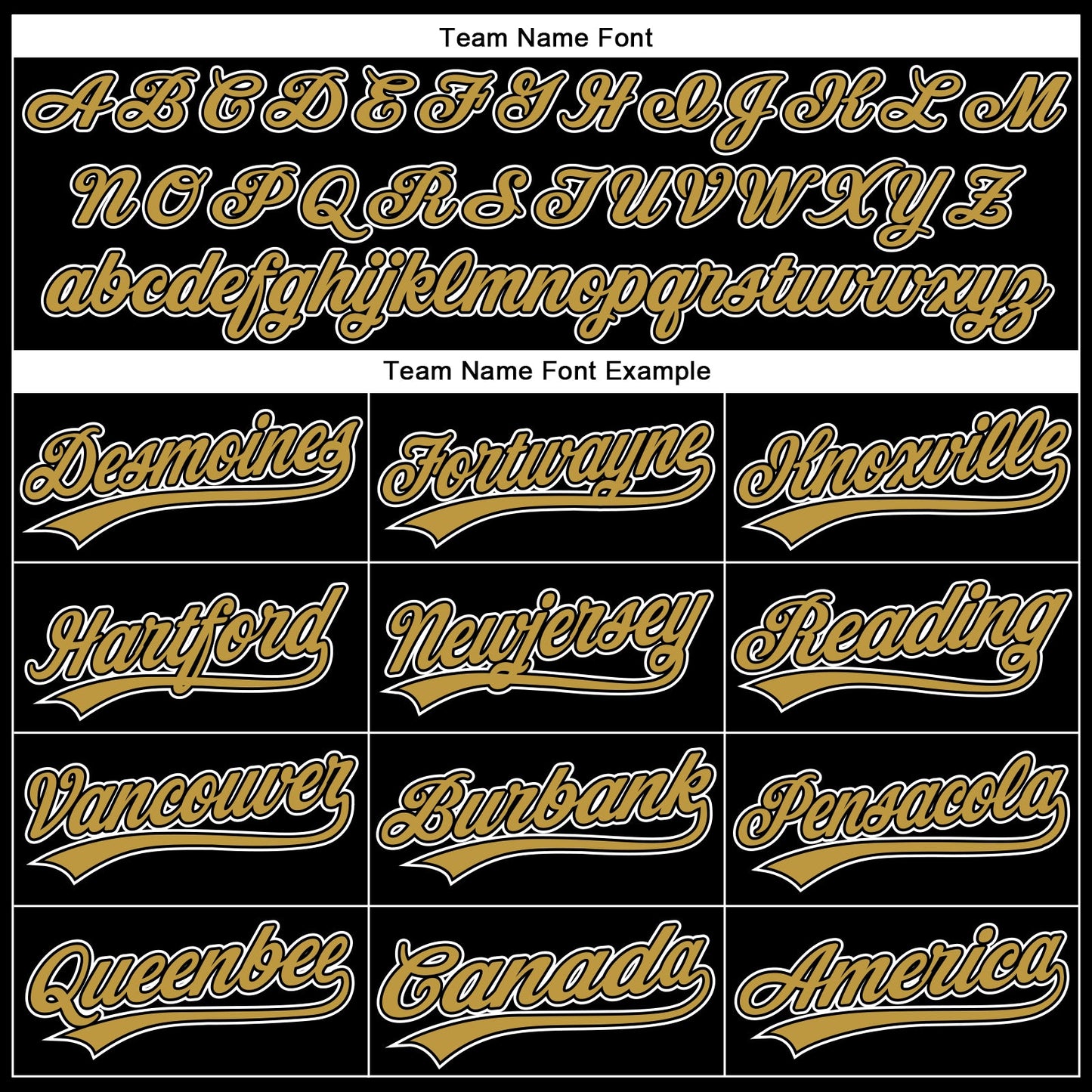 Custom Black Old Gold-White 3D Pattern Design Curve Solid Authentic Baseball Jersey view 4