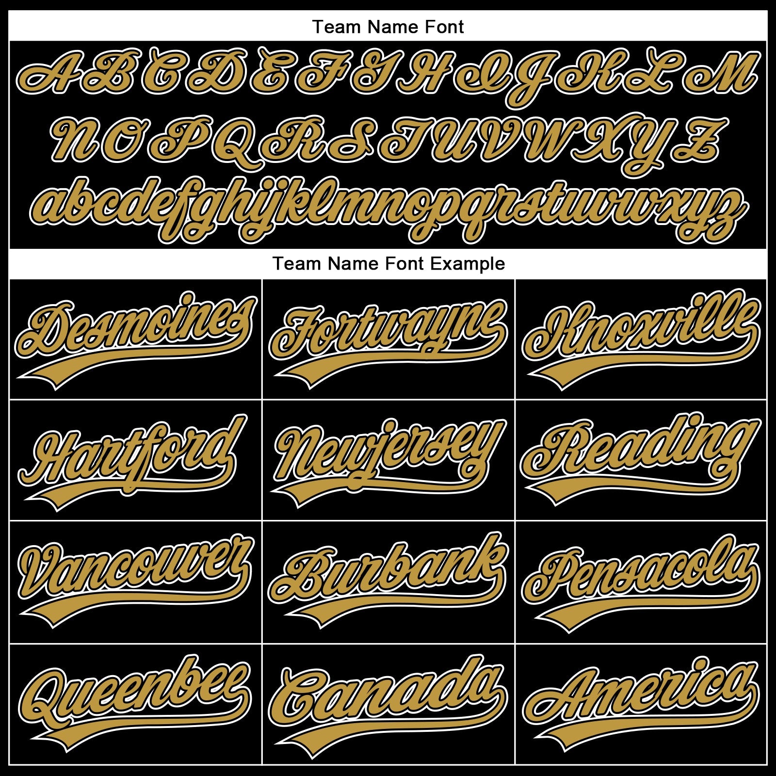 Custom Black Old Gold-White 3D Pattern Design Curve Solid Authentic Baseball Jersey view 4